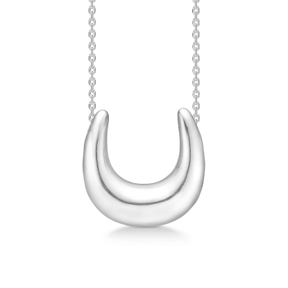 Billede af *Mads Z "Great Luck" halskæde sølv  (40 + 5cm)