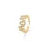 Billede af Mads Z "Wow/Mom" ring 14 kt. m. 0,23 ct. W.SI (str. 50-60)
