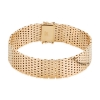 Billede af Armbånd mursten 14kt 15rk bredde 15,0mm 18,5cm