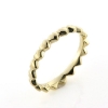 Billede af Ring hjerter br. 2,8 mm. 925s forgyldt (hjertering) 