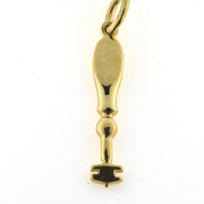 Billede af Vedhæng glasskærer 14 kt.