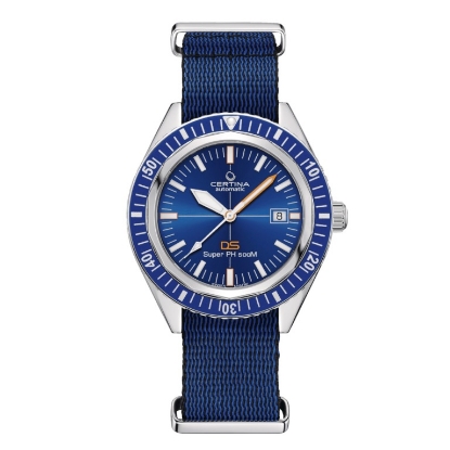 Billede af Certina DS Super PH500M herreur Special Edition stål natorem 50bar 43mm