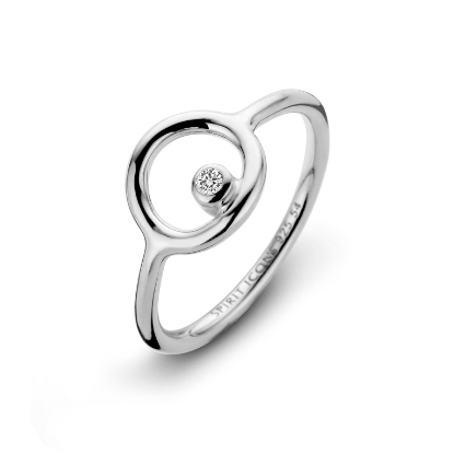 Billede af *Spirit Icons Infinity ring sølv cz