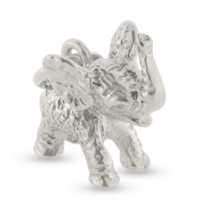Vis detaljer for Vedhæng elefant 14 kt. hvg. Billede af Vedhæng elefant 14 kt. hvg.