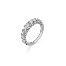 Billede af Mads Z "Crown Princess" ring 14 kt. hvidguld brillanter ialt 1,00 w/si str. 54
