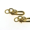 Billede af Loge kjoleknapper, lg. 12,5 mm. 925s. forgyldt - 8 kt. - 14 kt.