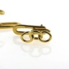Billede af Loge kjoleknapper, lg. 12,5 mm. 925s. forgyldt - 8 kt. - 14 kt.