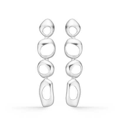 Billede af Mads Z "Nova" øreringe sølv