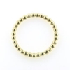Billede af Ring kugler hele vejen rundt, br. 2,1 mm. massiv, str. 60-69. 925 s. forgyldt (forgyldning vil blive slidt af ved brug !)