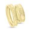 Billede af Vielses & Forlovelses ringe, hulkilet br.5,0 mm. 8 kt. 
