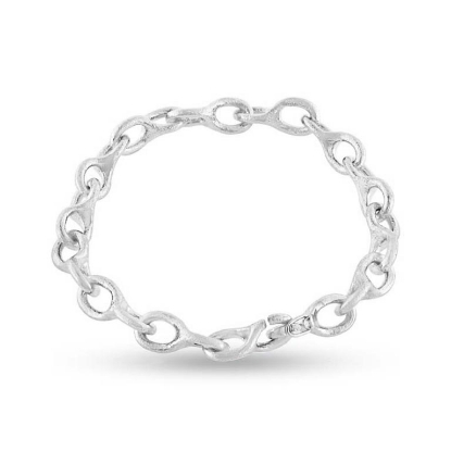 Billede af Armlænke Dream, haklås + 8-tal, 18 cm. 925s.