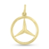 Billede af Vedhæng Mercedes stjerne 8 kt.