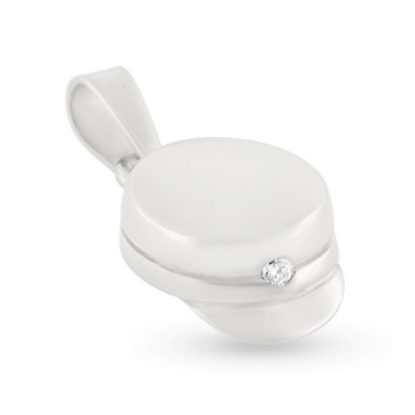 Billede af Vedhæng studenterhue, brillant 0,02 w/vs. 14 kt. hvg.