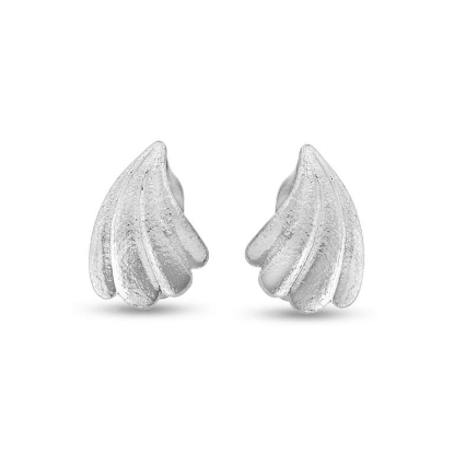 Billede af Øreclips "Shell" 14 kt hvg