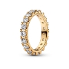 Billede af Pandora Funklende Række Eternity ring forgyldt metalblanding m. cz (str. 52)