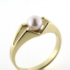 Billede af Ring m. k.p. 4-4½ mm 14 kt