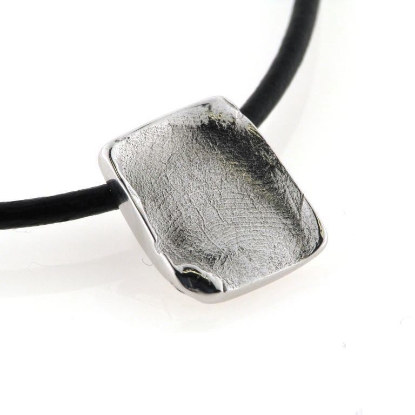 Billede af Vedhæng med fingeraftryk 14 kt. hvg. (smykke)