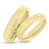 Billede af Vielses & Forlovelses ringe, bred. 5,5 mm. tk. 2,5 mm. 14 kt.