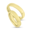 Billede af Vielses & Forlovelses ringe, bred. 5,5 mm. tk. 2,5 mm. 14 kt.