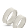 Billede af Vielses & Forlovelses ringe, hulkilet br. 7,3 mm. 925 s.