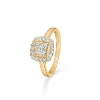 Billede af Mads Z "Margaret" ring 14 kt m. ialt 0,45 ct. brillanter w/si str. 58