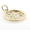 Billede af Vedhæng med monogram 14 kt. hvg.