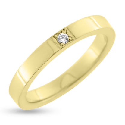 Billede af Alliancering brillant 0,03 w/vs. 14 kt.