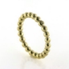 Billede af Ring kugler hele vejen rundt, br. 2,7 mm. massiv, str. -59. 925 s. forgyldt
