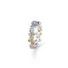 Billede af Mads Z "Luxury Rainbow" ring 14 kt hvidguld m.ægte sten str. 58