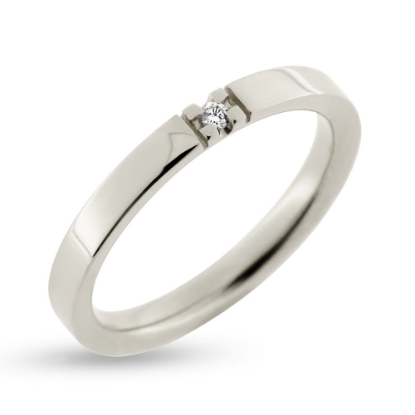 Billede af Alliancering 0,02 w/vs. 14 kt. hvg.