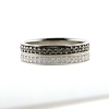 Billede af Alliancering speciallavet med 41 brill. a 0,01ct. w/vs. 14 kt. hvg.