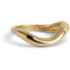 Billede af ENAMEL Copenhagen Agnete Small ring forgyldt sølv (str. 57)