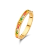 Billede af *Spirit Icons Chic ring forgyldt sølv m. multifarvet cz (str. 50)