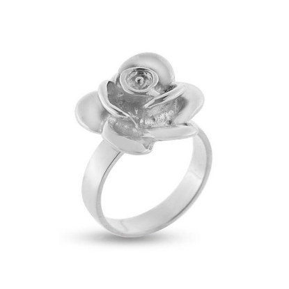 Billede af Ring "Rose" i sølv