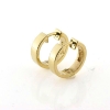 Billede af Ørecreol knæk, massiv, br. 2,8 mm. 8 kt.
