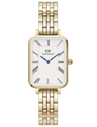 Billede af Daniel Wellington Quadro Roman dameur gulddoublé 26mm
