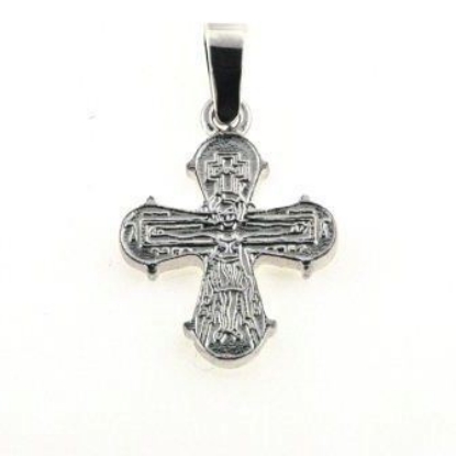 Billede af Vedhæng Dagmarkors, massivt 16,5*14,5 m/m., tk. 1,8 mm.med patz øsken 925s.