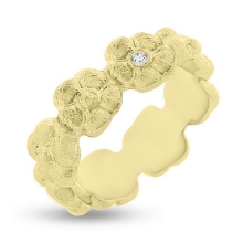 Billede af Ring hyldeblomster 1* 0,015 w/vs. 14 kt.