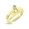 Billede af Ring m. syn sten 14 kt. facon 5,8 gr. (prisen er excl. guld)