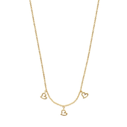 Billede af Spirit Icons Youth halskæde forgyldt sølv (45 cm)