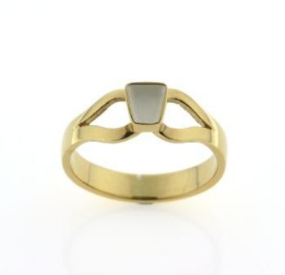 Billede af Tandring 1 tand (incl. ny ring) 8 kt