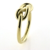 Billede af Ring m. knude(knob) 8 kt