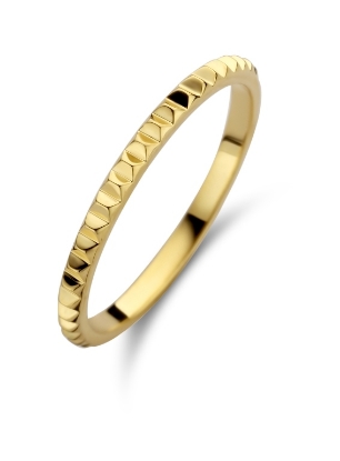 Billede af Spirit Icons Peak ring 14 karat guld  str. 48-60