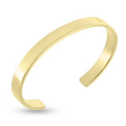 Billede af Armring åben i bund firkantet  rekt. tråd br. 7,0* tyk. 2,5 mm.