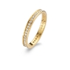 Billede af Spirit Icons ring Chick sølv forgyldt blank cz str 58
