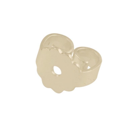 Billede af Møtrik (alm.) 925s sølv forgyldt (bagmekanik)