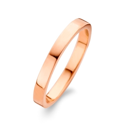 Billede af Spirit Icons, ring, Raw, sølv rosafg, str. 48-60