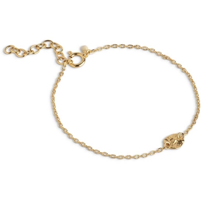 Billede af *ENAMEL Copenhagen Refined armbånd forgyldt sølv (15+3cm)