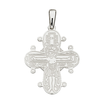 Billede af Dagmarkors fadervor sølv 25*21 mm