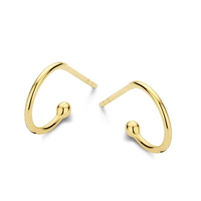 Billede af Spirit Icons Imagine øreringe 14 kt. guld